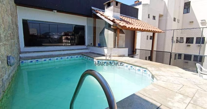 Cobertura com 2 dormitórios à venda, 158 m² - Praia da Enseada - Guarujá/SP