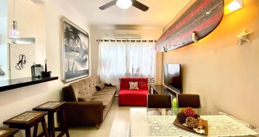 Apartamento com 2 dormitórios à venda, 60 m² por R$ 450.000 - Tombo - Guarujá/SP