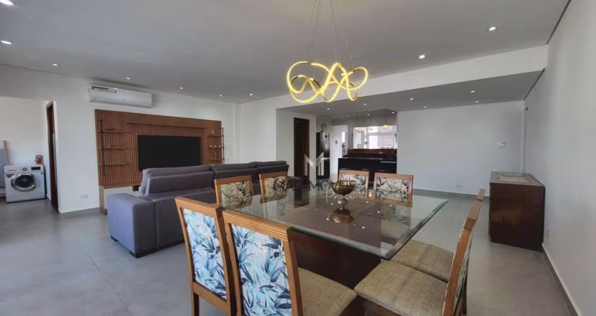 Apartamento de 190m² úteis - reformado e decorado - 4 suítes à venda - Pitangueiras - Guarujá/SP