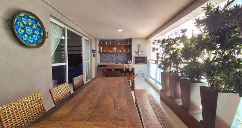 Apartamento com 4 dormitórios à venda, 134 m² por R$ 1.190.000,00 - Praia das Astúrias - Guarujá/SP