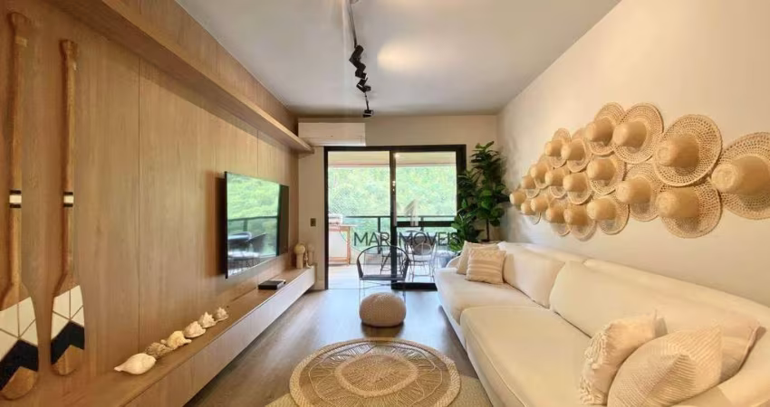 Apartamento com 3 dormitórios à venda, 115 m² por R$ 720.000,00 - Pitangueiras - Guarujá/SP