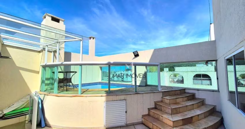 Cobertura duplex em excelente localização na região da praia das Pitangueiras no Guarujá!