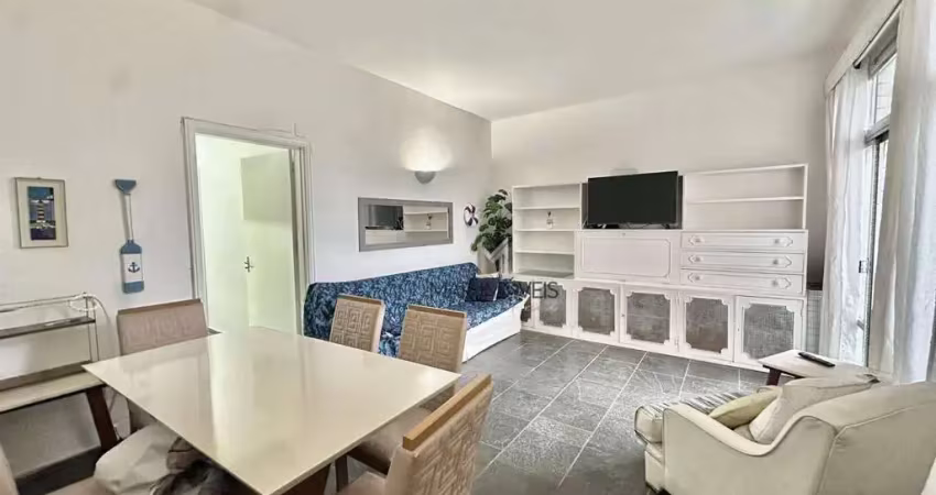 Apartamento com 2 dormitórios para alugar, 100 m² por r$ 4.600,00/mês - pitangueiras - guarujá/sp