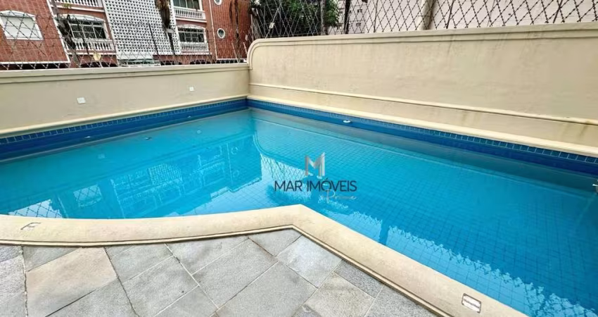 Apartamento á venda na Praia da Enseada/ Mar imóveis Prime.