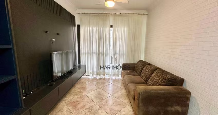 Apartamento disponível para locação anual na Enseada/ Mar Imóveis Prime.