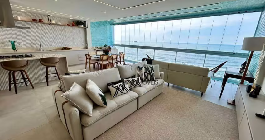 Apartamento à venda na praia das pitangueiras em guarujá/sp | mar imóveis prime