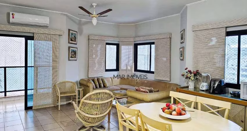 Apartamento com 3 dormitórios à venda, 110 m² - pitangueiras - guarujá/sp - mar imóveis prime
