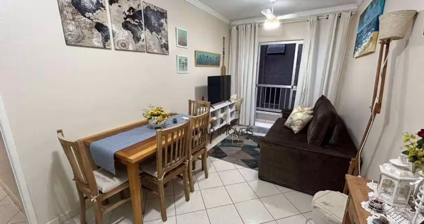 Apartamento com 2 dormitórios à venda, 60 m² por r$ 270.000,00 - enseada - guarujá/sp