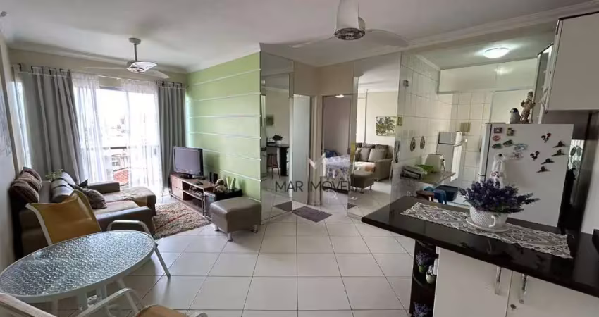 Apartamento com 1 dormitório à venda, 60 m² por r$ 320.000,00 - enseada - guarujá/sp
