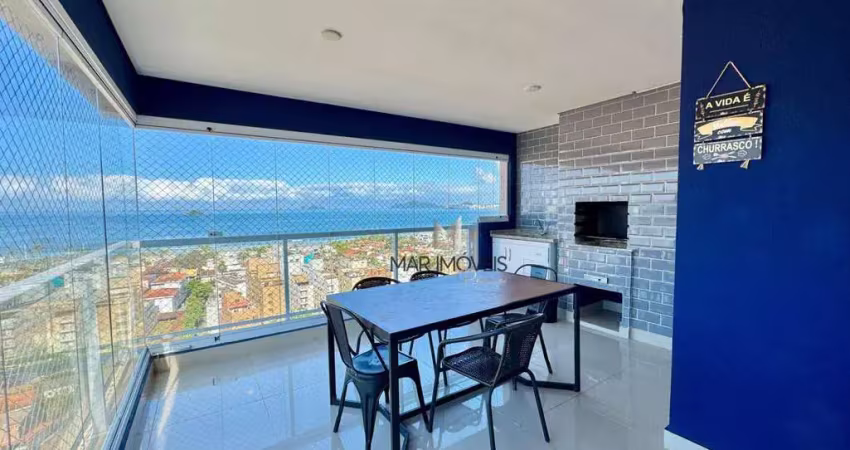 Apartamento com 2 dormitórios à venda, 70 m² por r$ 640.000 - enseada - guarujá/sp
