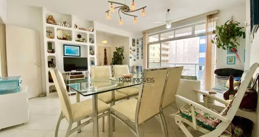 Apartamento com 3 dormitórios à venda, 130 m² - pitangueiras - guarujá/sp
