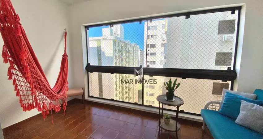 Apartamento com 1 dormitório à venda, 60 m² por r$ 340.000 - pitangueiras - guarujá/sp