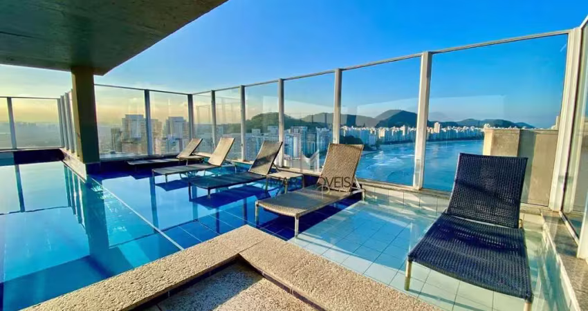 Apartamento novo na praia das astúrias com varanda gourmet, 3 suítes, 2 vagas e lazer