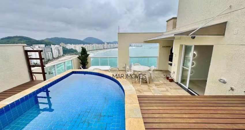 Cobertura à venda na praia das astúrias - guarujá - sp