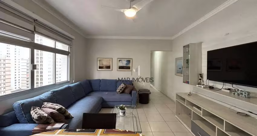 Apartamento com 2 dormitórios à venda, 90 m² por r$ 600.000 - astúrias - guarujá/sp