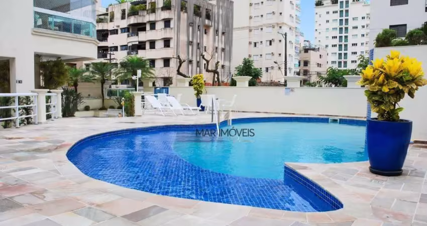 Apartamento com 3 suítes, varanda gourmet em excelente localização na região da praia da enseada no guarujá!