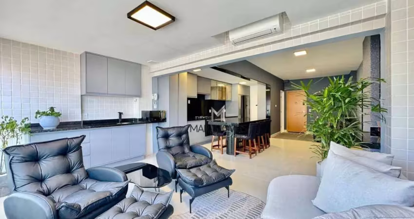 Apartamento com varanda gourmet, vista mar, lazer de clube,  3 dormitórios à venda, 103 m² por r$ 1.380.000 - praia das astúrias - guarujá/sp