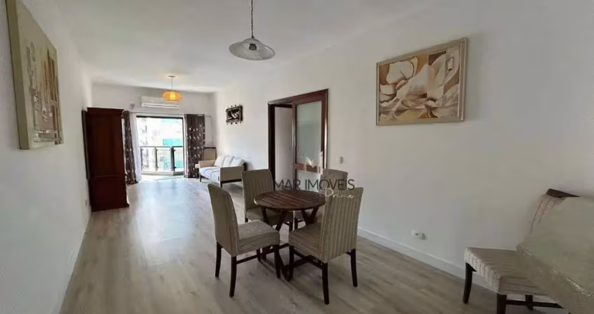 Apartamento com 3 dormitórios à venda, 110 m² por r$ 480.000 - enseada - guarujá/sp