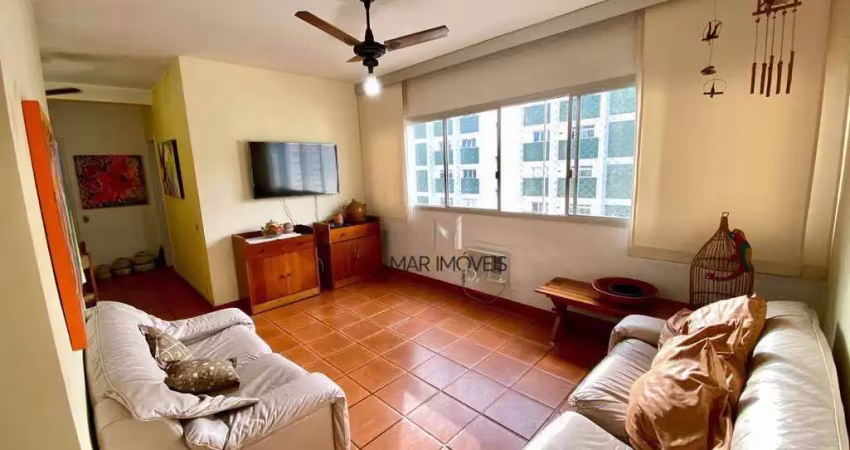 Apartamento com 3 dormitórios à venda, 100 m² por r$ 430.000,00 - pitangueiras - guarujá/sp