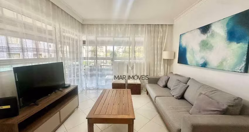 Apartamento alto padrão de frente para o mar à venda na praia das astúrias,/mar imóveis prime.