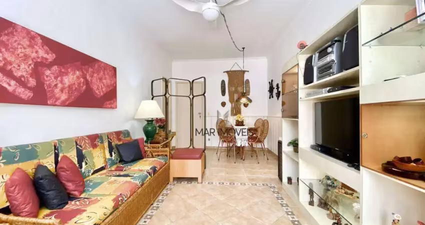 Apartamento com 3 dormitórios à venda, 80 m² por r$ 410.000,00 - pitangueiras - guarujá/sp