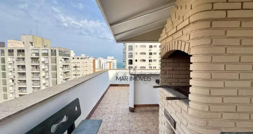 Cobertura com 3 dormitórios à venda, 200 m² por r$ 900.000 - pitangueiras - guarujá/sp