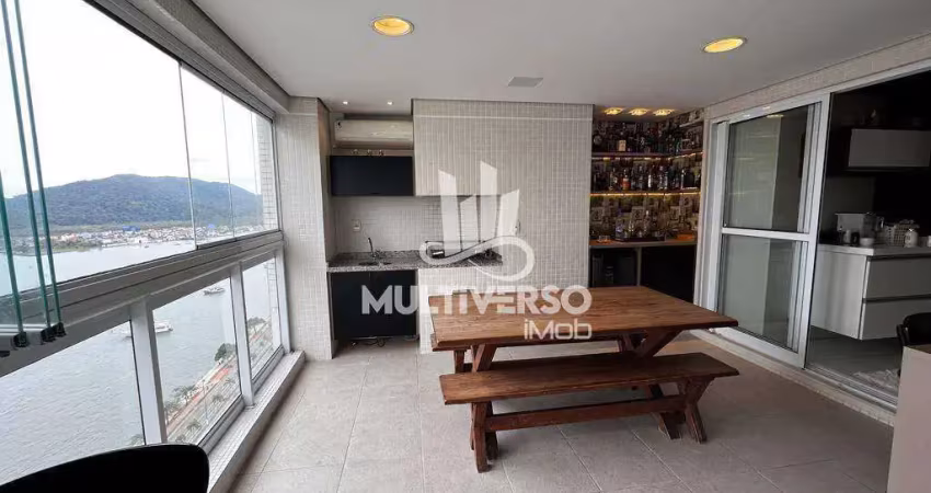 Apartamento à venda, 3 quartos no bairro ponta da praia em santos