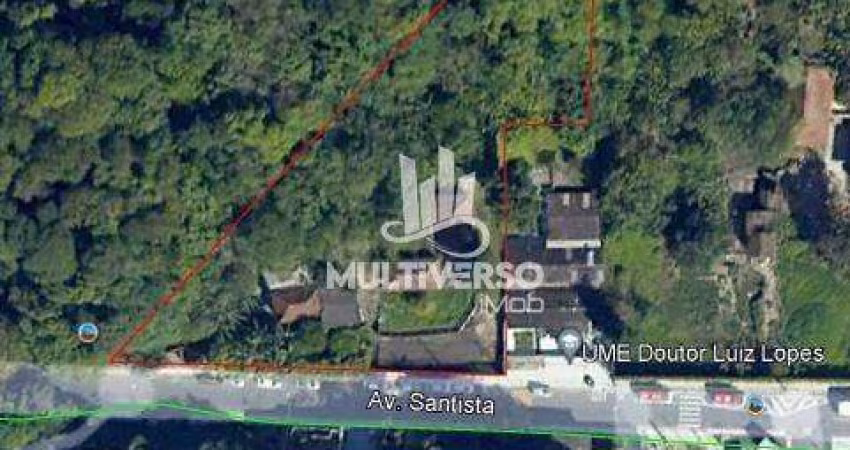 Lote à venda, no bairro Morro Nova Cintra em Santos