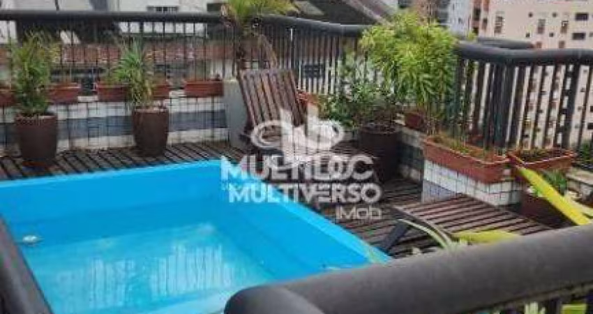 Cobertura para aluguel, 5 quartos no bairro Embaré em Santos