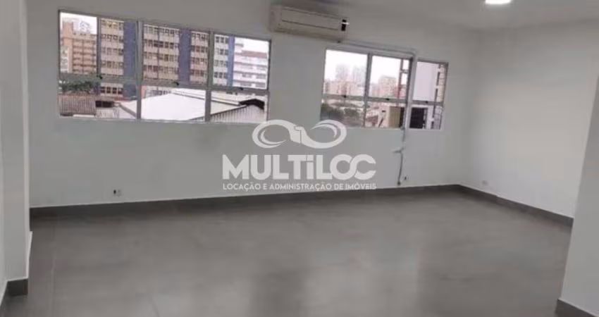Sala Comercial para aluguel, no bairro Vila Belmiro em Santos