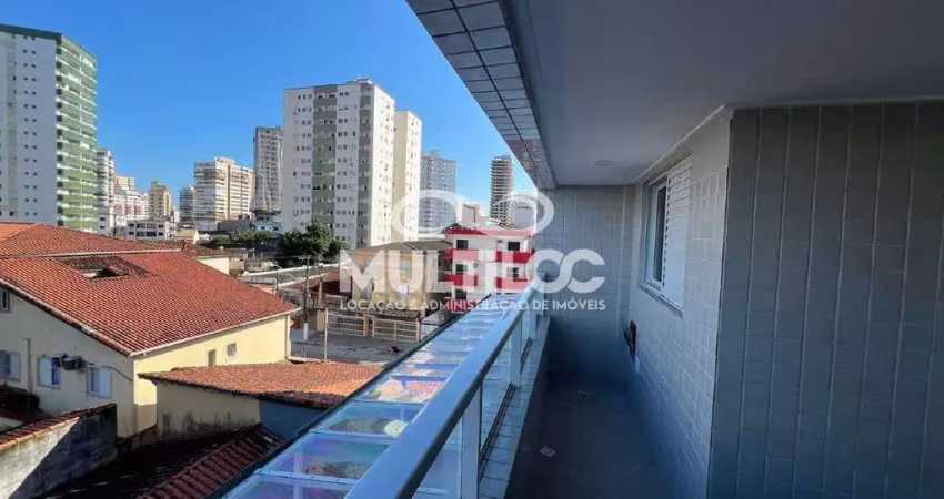 Apartamento para aluguel, 1 quarto no bairro guilhermina em praia grande
