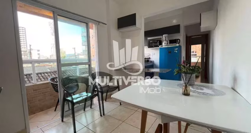 Apartamento à venda, 1 quarto no bairro aviação em praia grande