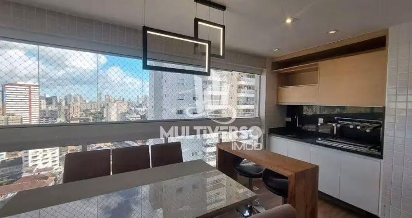 Apartamento à venda, 2 quartos no bairro vila belmiro em santos