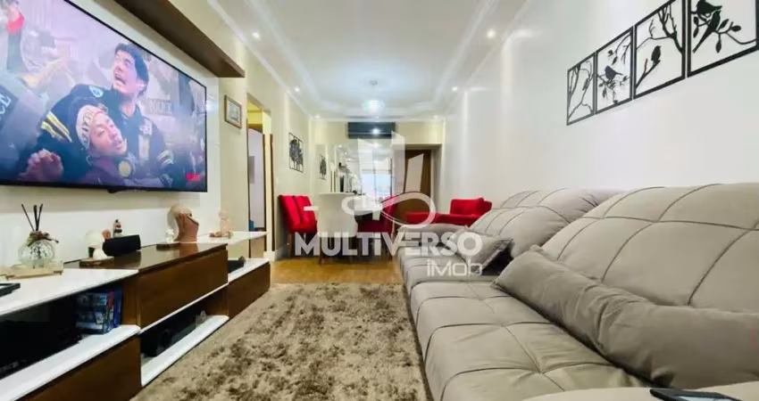 Apartamento incrível 3 dormitórios com 105m² no bairro da pompéia em santos