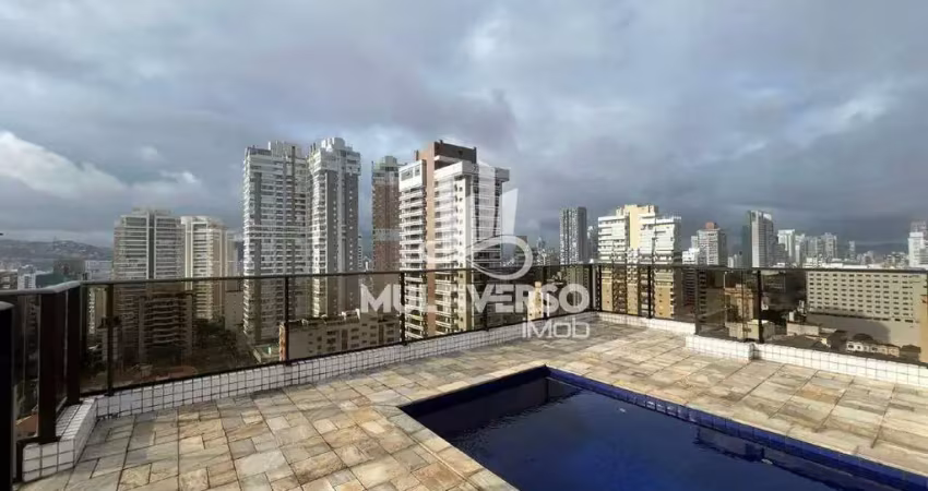 Cobertura à venda, 3 quartos no bairro gonzaga em santos
