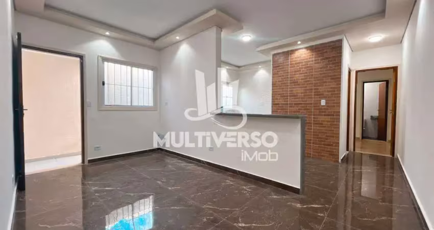 Casa 2 dormitórios no Caiçara toda reformada