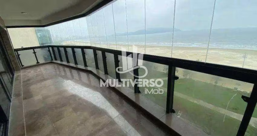 APARTAMENTO EM PRÉDIO EXCLUSIVO E ICÓNE DA ORLA DE SANTOS!!!