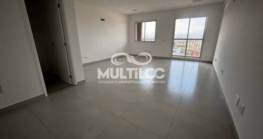 Sala comercial para aluguel, no bairro vila mathias em santos