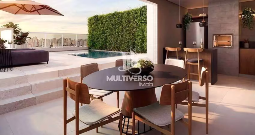 Apartamento duplex à venda, 3 quartos no bairro embaré em santos