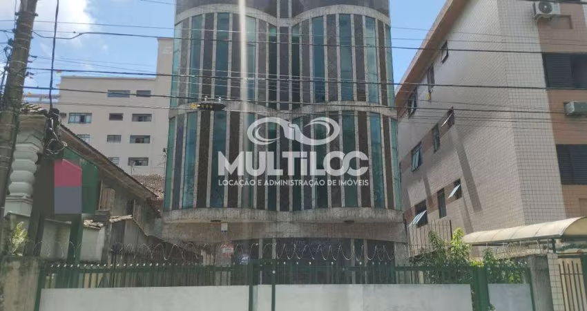 Prédio para aluguel, no bairro Marapé em Santos