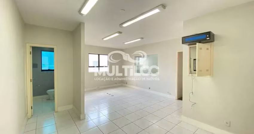 Sala comercial para aluguel, no bairro vila mathias em santos