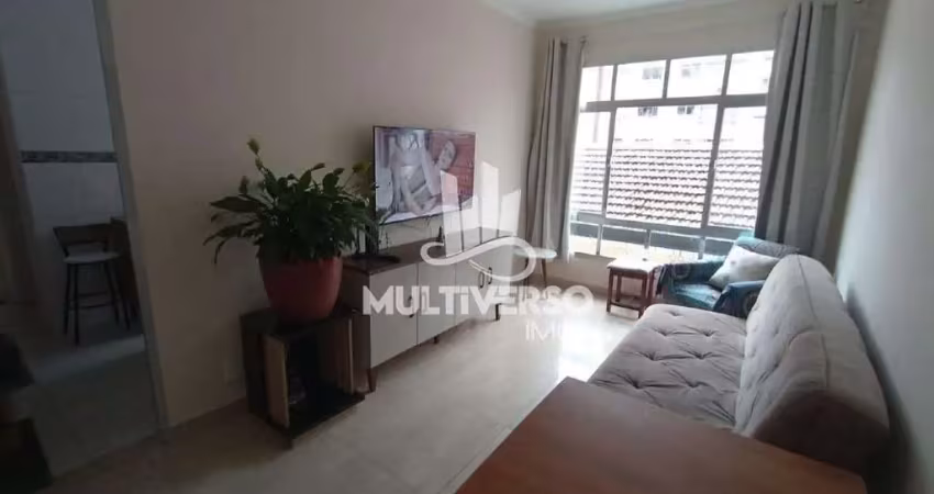Apartamento à venda, 1 quarto no bairro itararé em são vicente