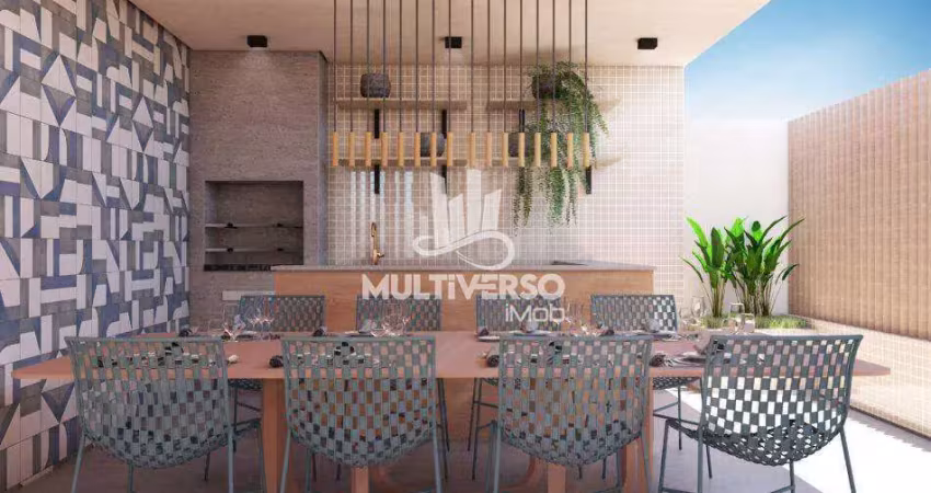 Apartamento à venda, 2 quartos no bairro canto do forte em praia grande