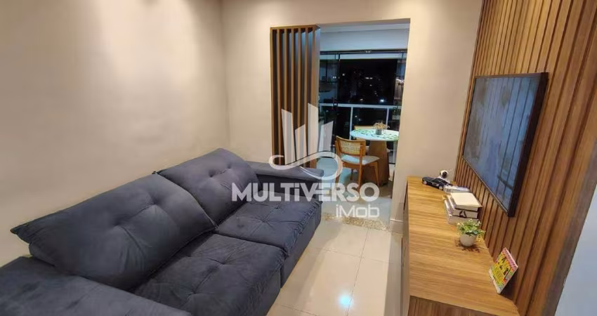 APARTAMENTO 02 DORMITÓRIOS SENDO 01 SUÍTE, SALA AMPLA E AREJADA COM SACADA DE FRENTE, MÓVEIS PLANEJADOS E ÁREA DE LAZER COMPLETA R$570.000,00