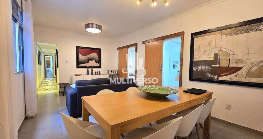 APARTAMENTO Á VENDA PORTEIRA FECHADA EN FRENTE Á PRAIA NO BOQUEIRÃO
