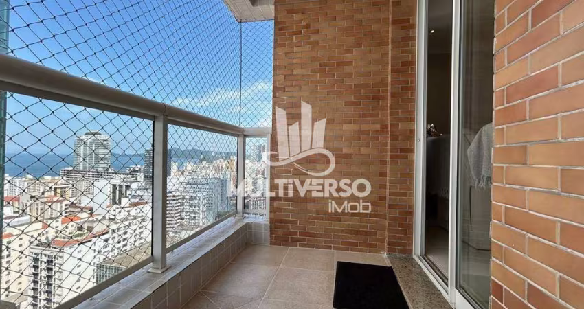 Apartamento para aluguel, 2 quartos no bairro Gonzaga em Santos