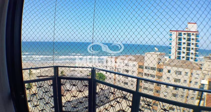 Apto Locação com 3 dorm na Tupi, 144 m² de área útil e Vista Mar