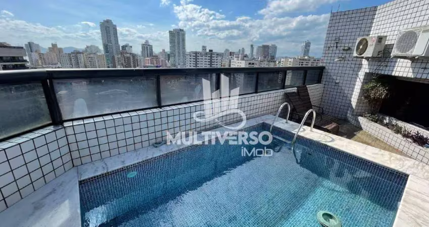 Cobertura Duplex com 4 dormitórios e 2 Suítes na Ponta da Praia em Santos