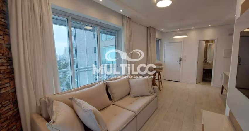 Apartamento para aluguel, 2 quartos no bairro Pompeia em Santos