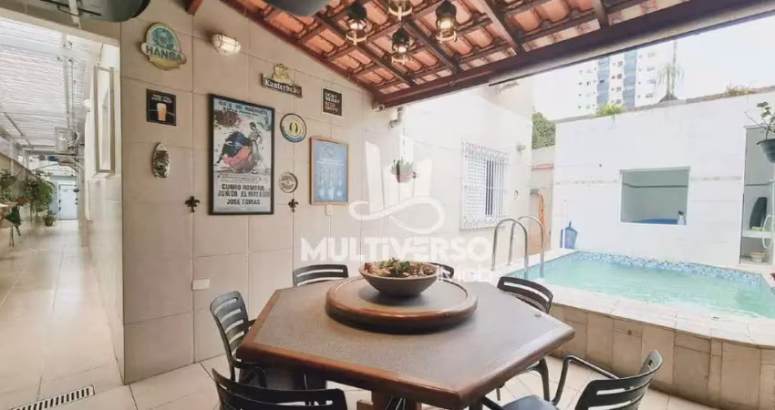 Casa à venda, 3 quartos no bairro ponta da praia em santos